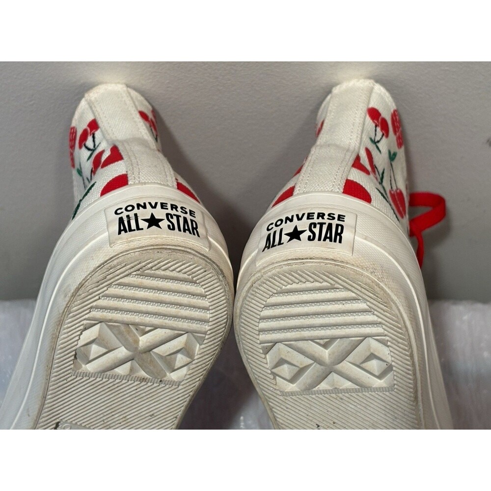 Converse Chuck Taylor All Star Lift Hi Platform Cherries Womens Sz 8.5 Mens 6.5 - Picture 9 of 14